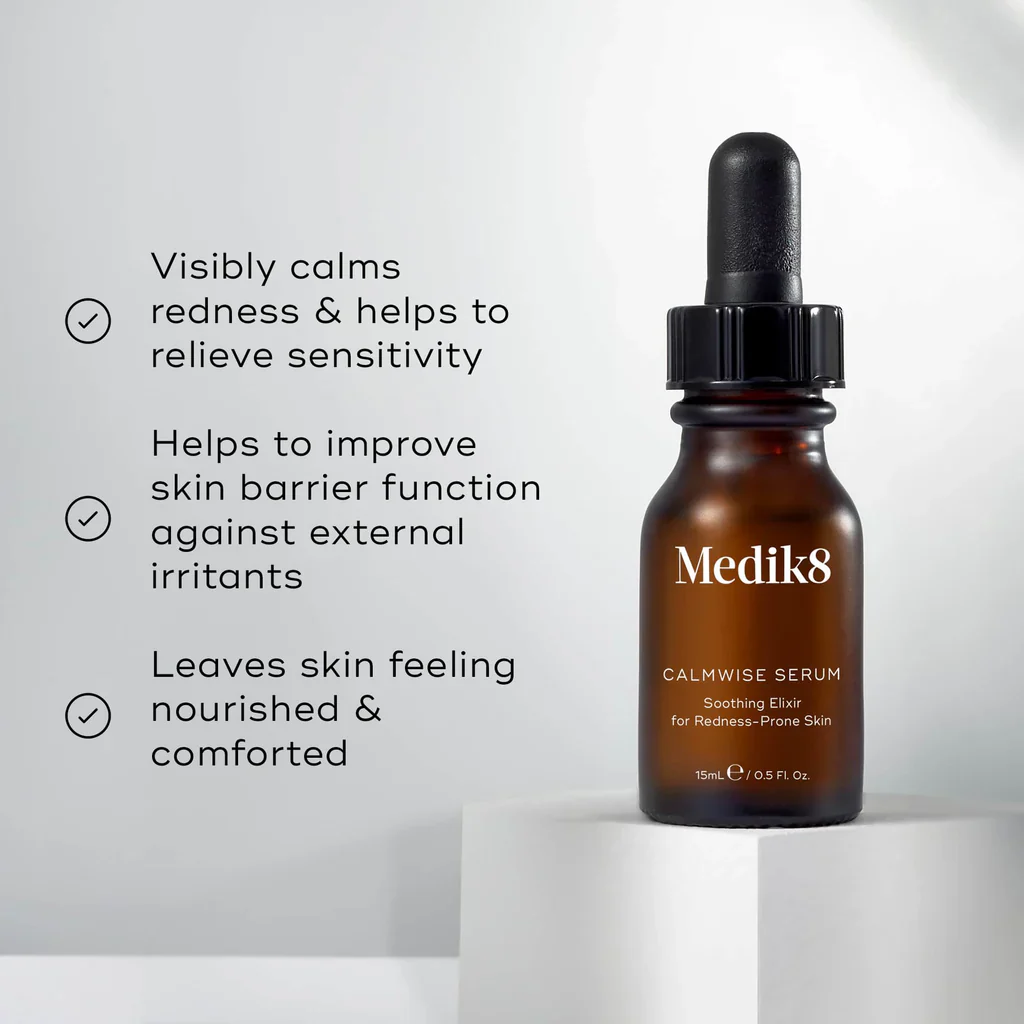 Medik8 Calmwise® Serum – Anti-Redness Soothing Facial Serum (30 ml) - Image 2