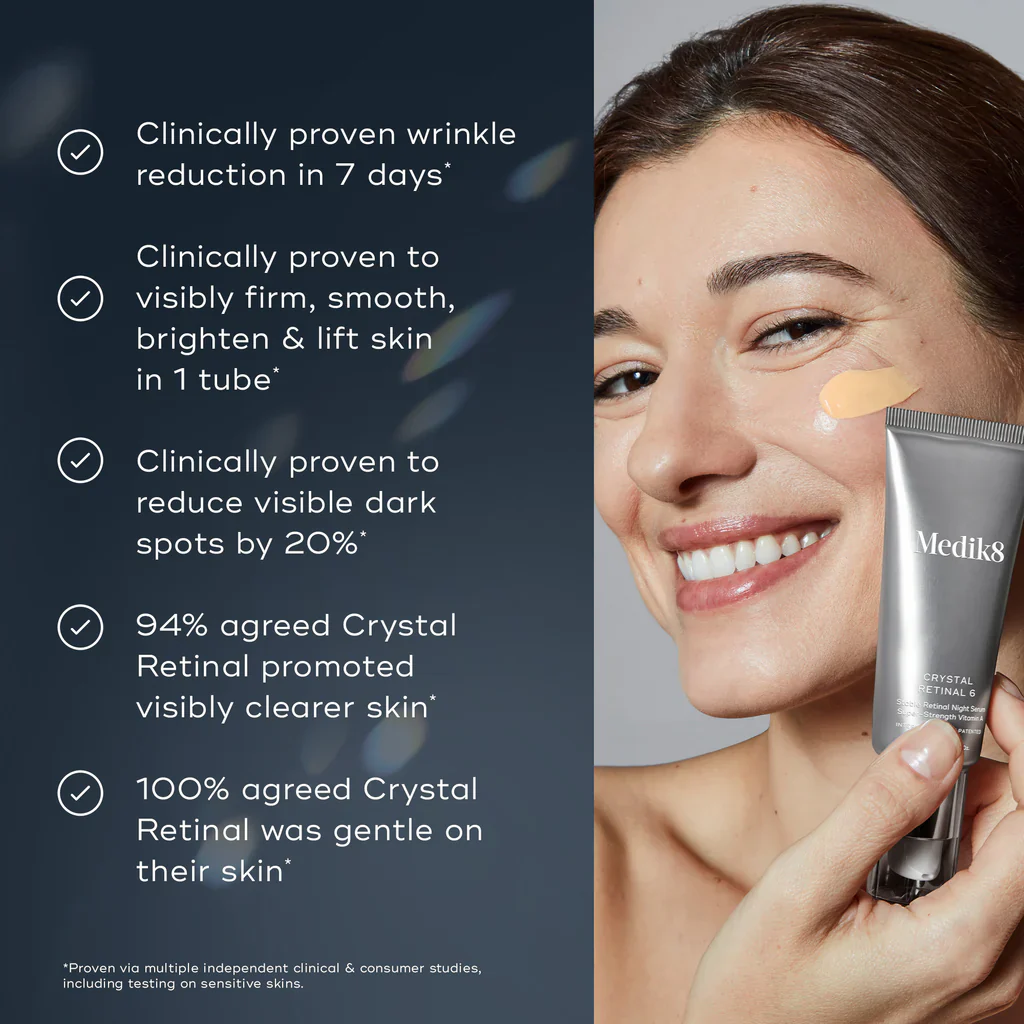 Medik8 Crystal Retinal 3 | Intermediate Retinal Night Serum - Image 2