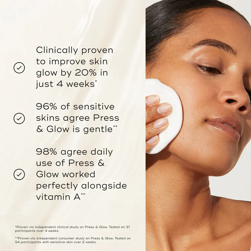 Medik8 Press & Glow™ Toner – Daily Exfoliating PHA Glow Tonic (150 ml) - Image 2